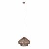 Lampa sufitowa jutowa 41x41x28cm